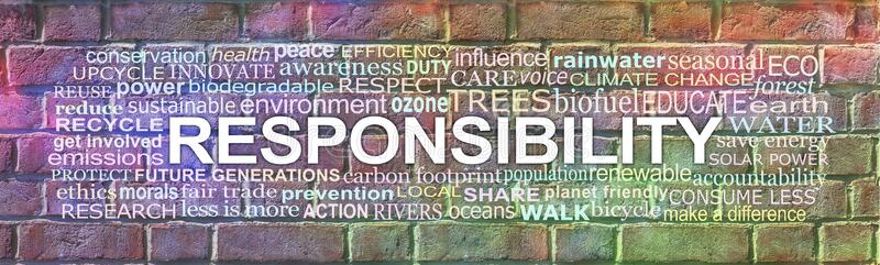 our life time responsibilities